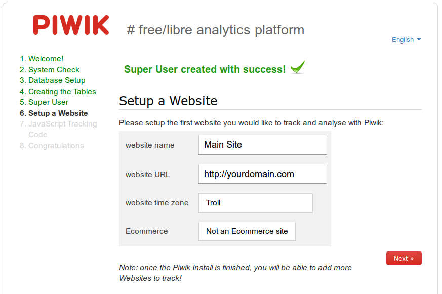 Piwik-SiteInfo