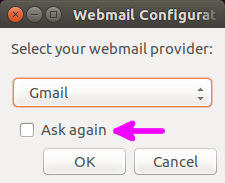 Configure Desktop-Webmail